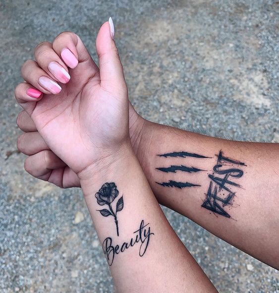 100 top idées de tatouages de couples à faire à deux 79 100 top idées de tatouages de couples à faire à deux 79
