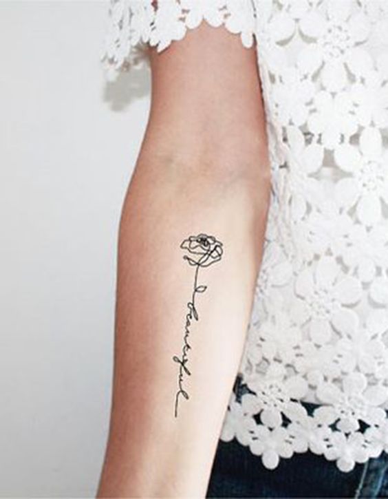 100 top idées de tatouages fleur 11