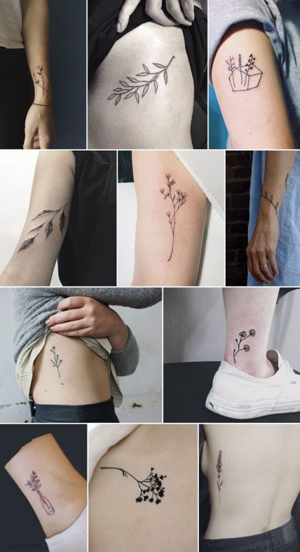 100 top idées de tatouages fleur 25