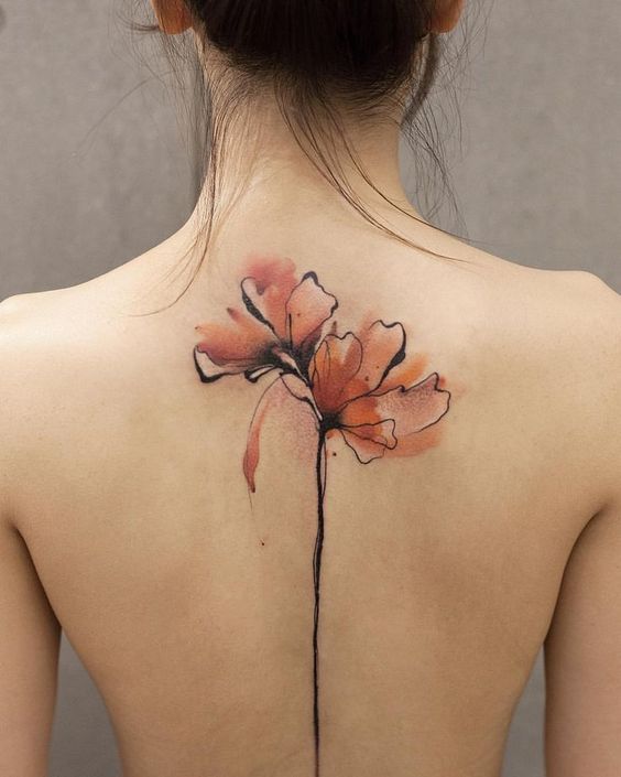 100 top idées de tatouages fleur 50
