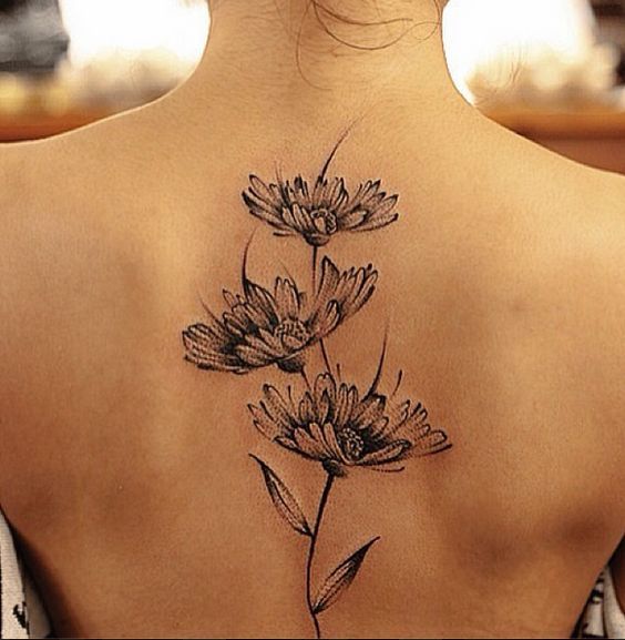 100 top idées de tatouages fleur 55