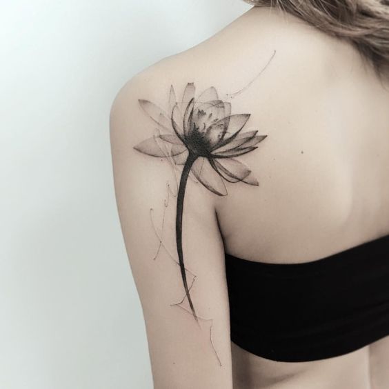 100 top idées de tatouages fleur 75