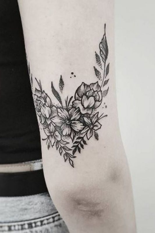 100 top idées de tatouages fleur 79