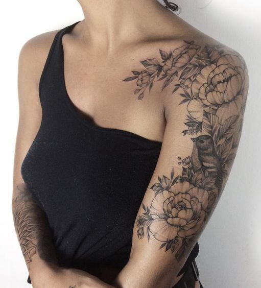 100 top idées de tatouages fleur 81