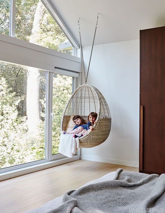24 top idées de chaises suspendues pour une détente en apesanteur 4