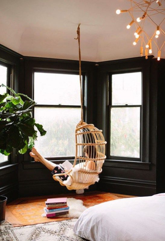 24 top idées de chaises suspendues pour une détente en apesanteur 7