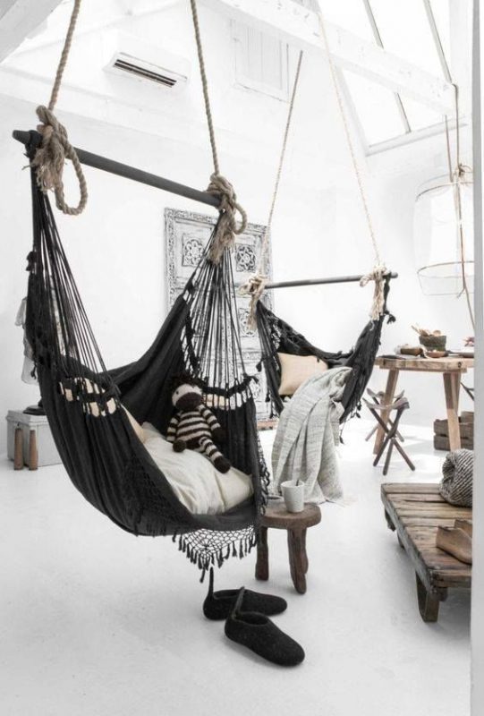 24 top idées de chaises suspendues pour une détente en apesanteur 9