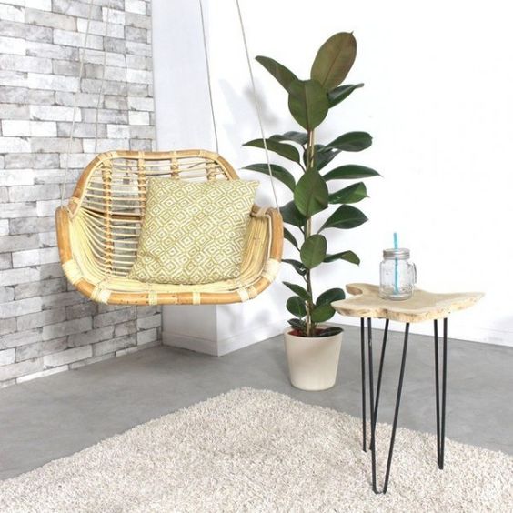 24 top idées de chaises suspendues pour une détente en apesanteur 23