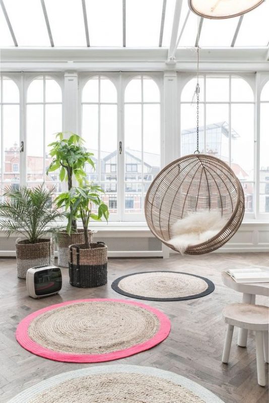 24 top idées de chaises suspendues pour une détente en apesanteur 24