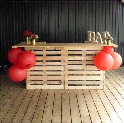 100 Bars en palettes faciles à faire soi-même