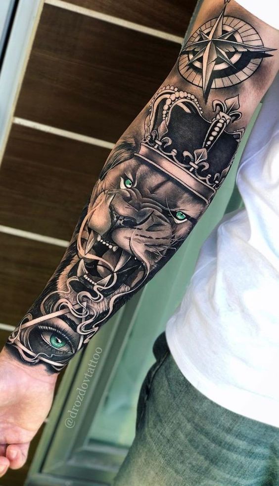 100 top idées de tatouages avant bras pour homme