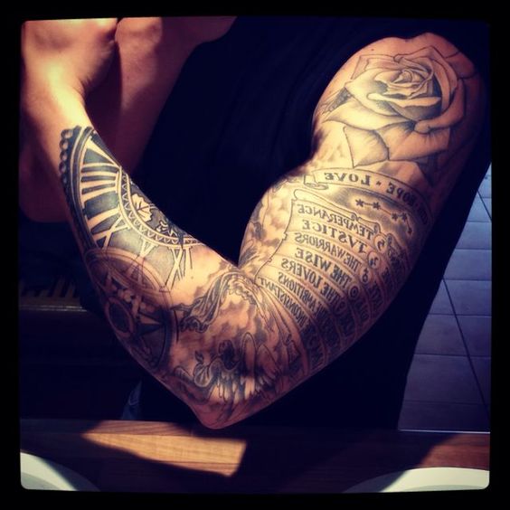 100 top idées de tatouages avant bras pour homme