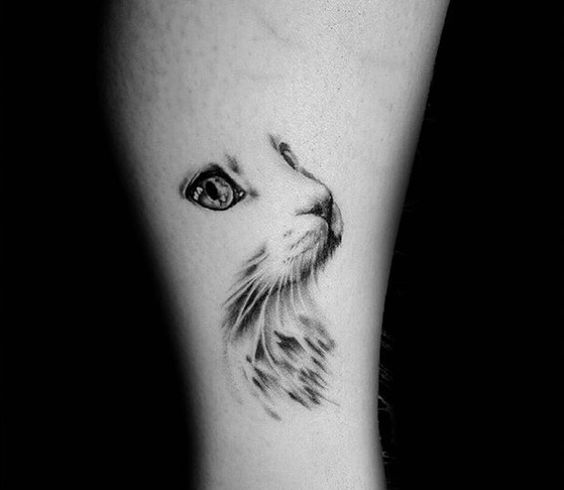 100 idées de tatouages pour les amoureux des chats 26 100 idées de tatouages pour les amoureux des chats 26