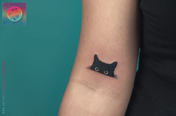 100 idées de tatouages pour les amoureux des chats 43 100 idées de tatouages pour les amoureux des chats 43
