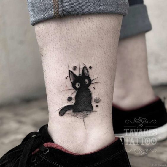 100 idées de tatouages pour les amoureux des chats 54 100 idées de tatouages pour les amoureux des chats 54