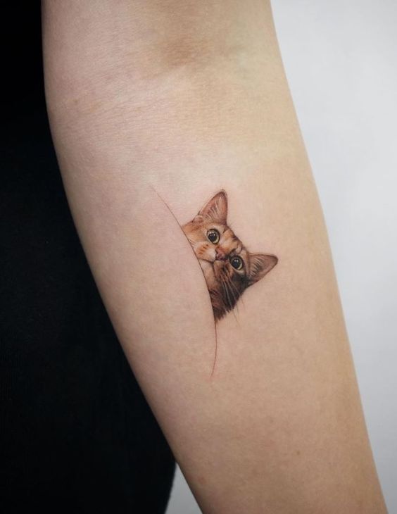 100 idées de tatouages pour les amoureux des chats 63 100 idées de tatouages pour les amoureux des chats 63