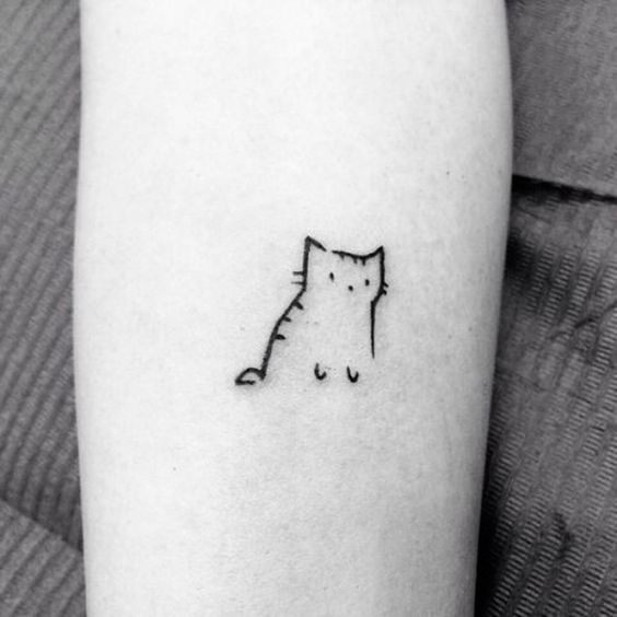 100 idées de tatouages pour les amoureux des chats 79 100 idées de tatouages pour les amoureux des chats 79