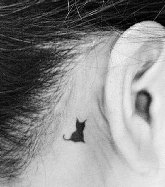 100 idées de tatouages pour les amoureux des chats 89 100 idées de tatouages pour les amoureux des chats 89
