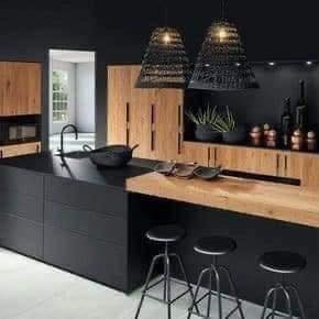 100 idées de cuisines noires pour s'inspirer 2 100 idées de cuisines noires pour s'inspirer 2
