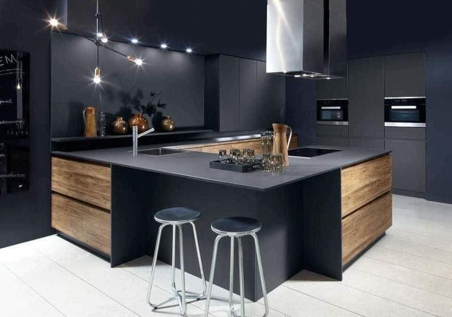 100 idées de cuisines noires pour s'inspirer 1 100 idées de cuisines noires pour s'inspirer 1