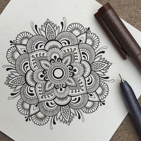 100 top idées de dessins & coloriages mandala 2