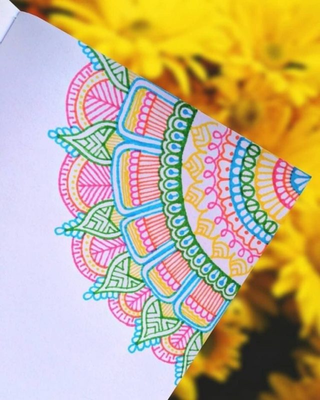 100 top idées de dessins & coloriages mandala 18