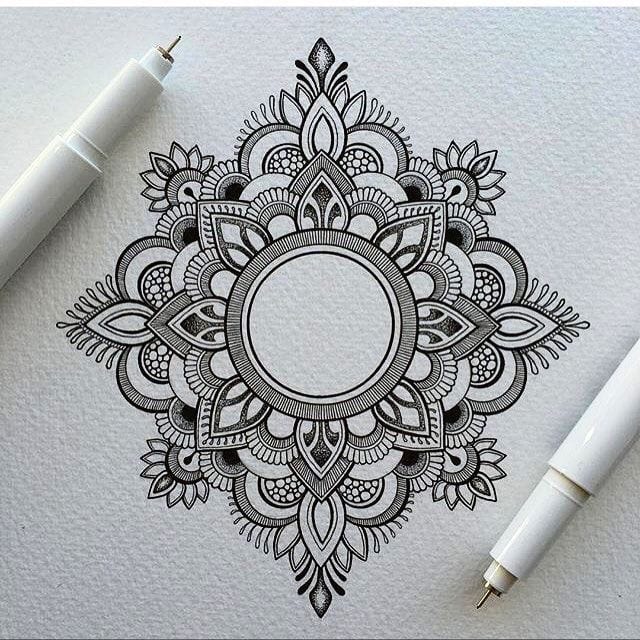 100 top idées de dessins & coloriages mandala 22