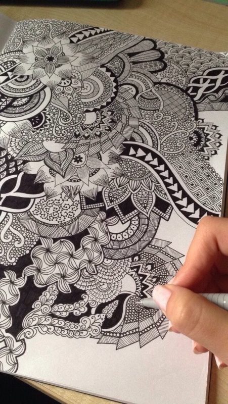 100 top idées de dessins & coloriages mandala 35