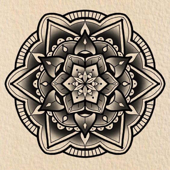 100 top idées de dessins & coloriages mandala 48