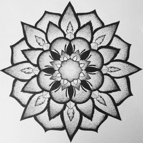 100 top idées de dessins & coloriages mandala 49
