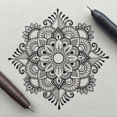 100 top idées de dessins & coloriages mandala 54