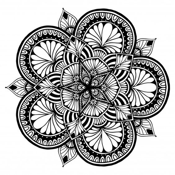 100 top idées de dessins & coloriages mandala 61