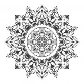 100 top idées de dessins & coloriages mandala 62