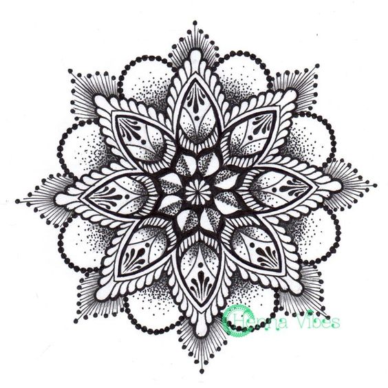 100 top idées de dessins & coloriages mandala 63