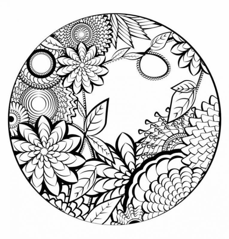100 top idées de dessins & coloriages mandala 78