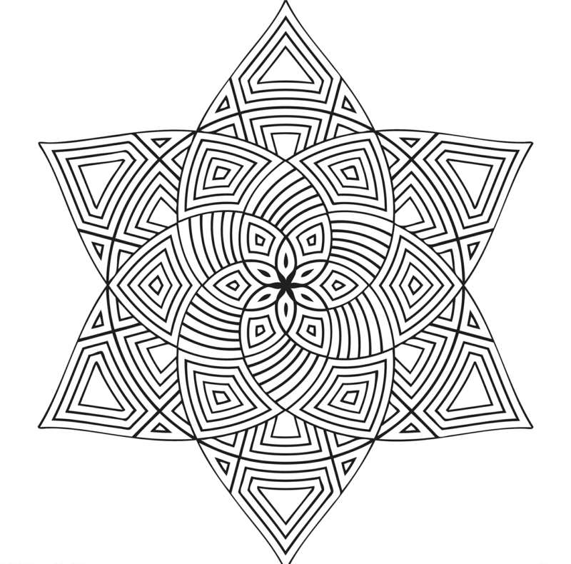 100 top idées de dessins & coloriages mandala 79