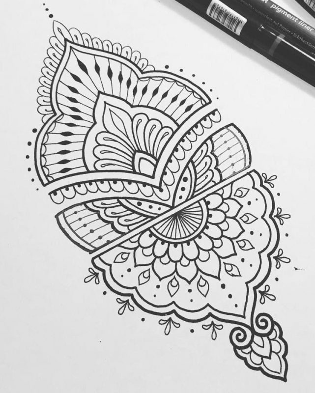 100 top idées de dessins & coloriages mandala 9