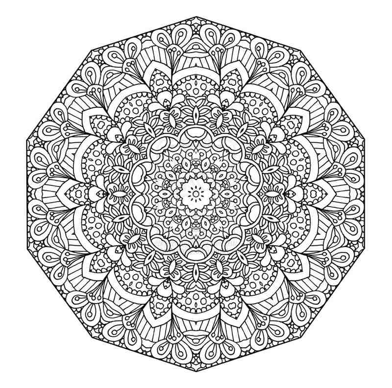 100 top idées de dessins & coloriages mandala 87