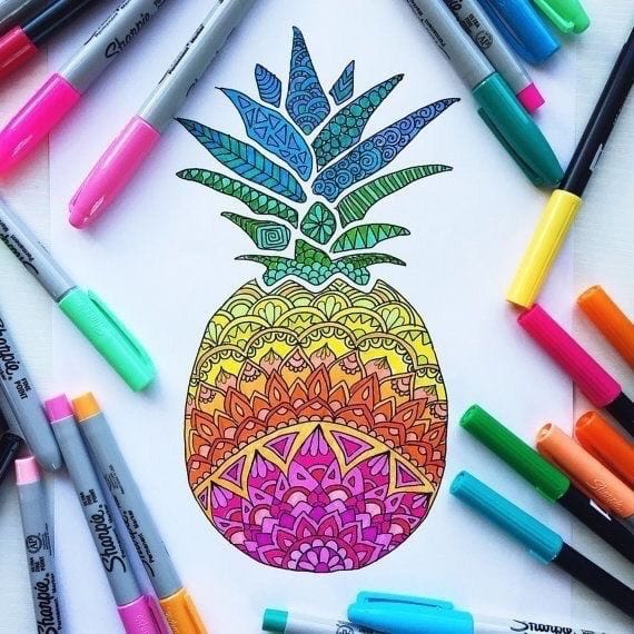100 top idées de dessins & coloriages mandala 10