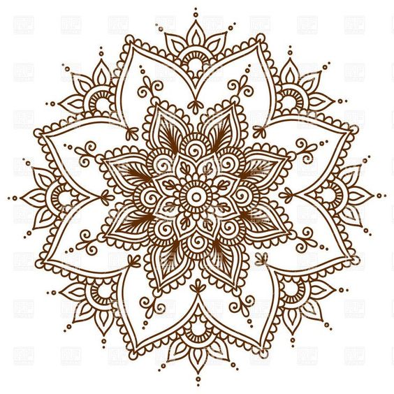 100 top idées de dessins & coloriages mandala 94