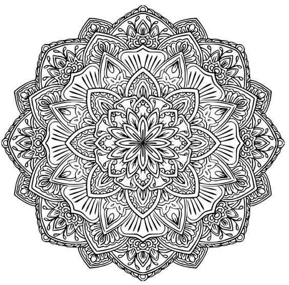 100 top idées de dessins & coloriages mandala 100