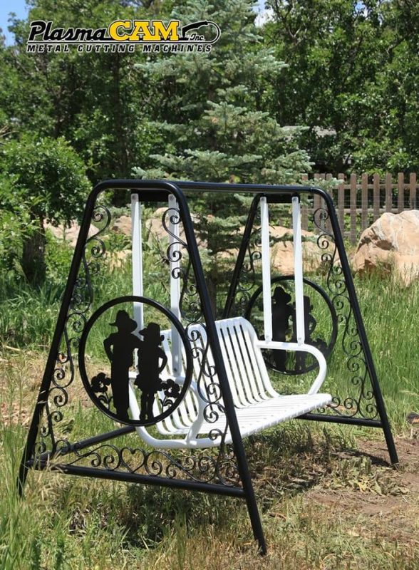 24 idées de beaux bancs d'extérieur suspendus 14