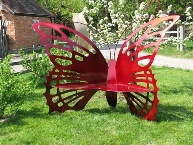 24 idées de beaux bancs d'extérieur suspendus 15