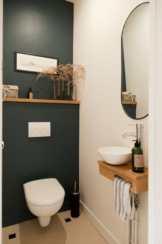 27 idées pour décorer les toilettes avec du bois 3 27 idées pour décorer les toilettes avec du bois 3