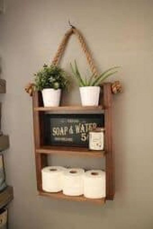 27 idées pour décorer les toilettes avec du bois 24 27 idées pour décorer les toilettes avec du bois 24