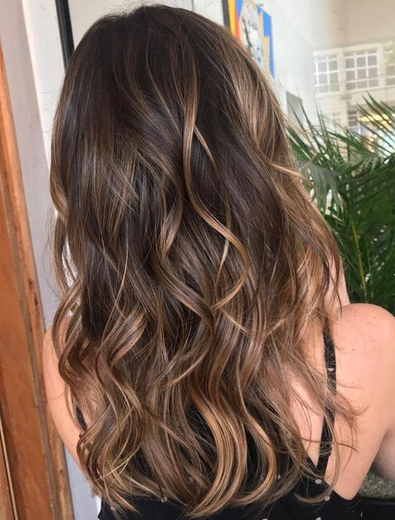 100 idées de balayages caramel pour s'inspirer 107