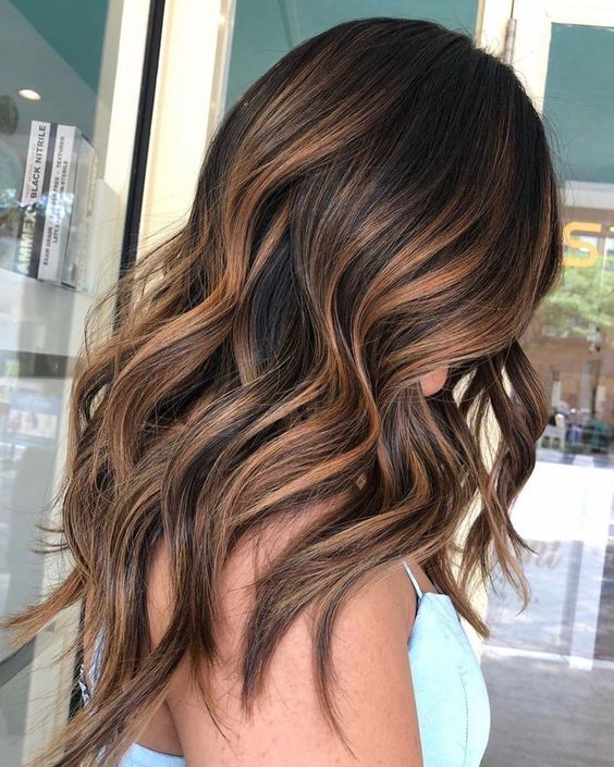 100 idées de balayages caramel pour s'inspirer 42