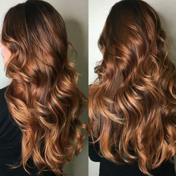 100 idées de balayages caramel pour s'inspirer 96