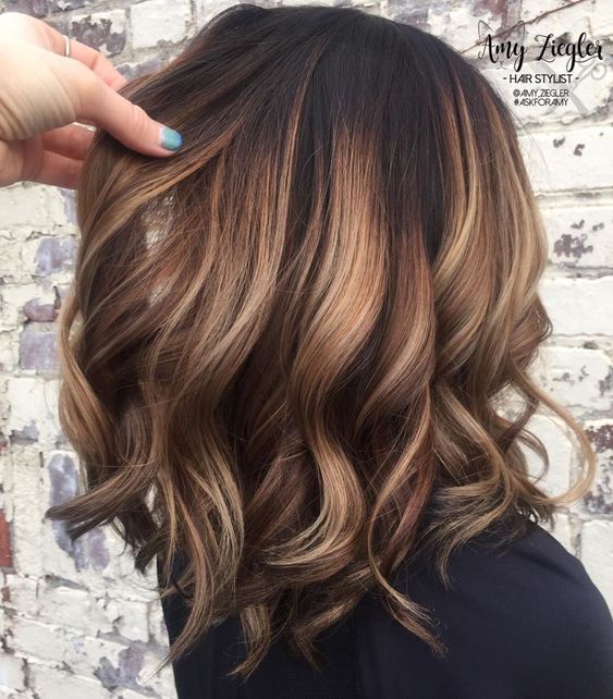 100 idées de balayages caramel pour s'inspirer 98