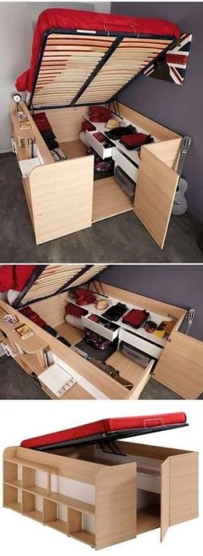 16 top idées de lits avec rangement pour s'inspirer 4 16 top idées de lits avec rangement pour s'inspirer 4